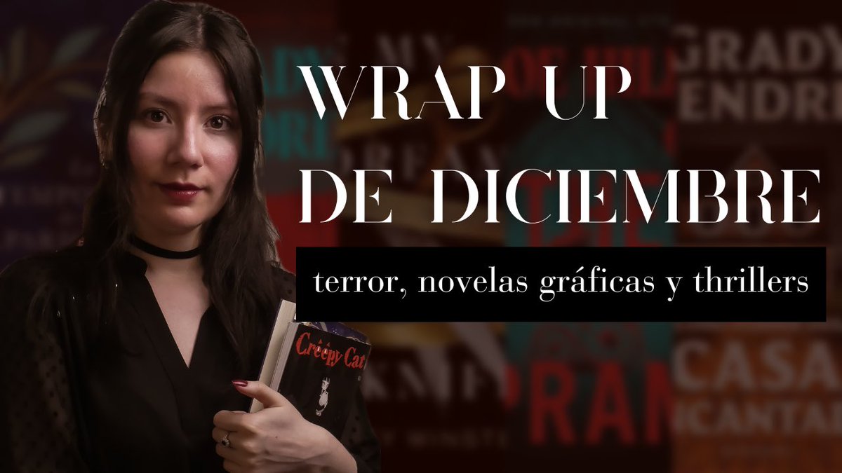 isabelpasrod's tweet photo. LECTURAS DE DICIEMBRE // Al fin leí a Grady Hendrix y encontré un nuevo ... https://t.co/OZ8GGx3JOb via @YouTube https://t.co/pePM5MXHQB