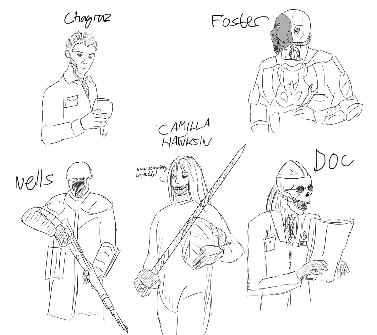 NiPeCa1's tweet photo. And just for the heck of it, some other classic characters from @undyingnephalim who have not yet returned in #ProjectSigma. If you know, you know. https://t.co/XO4dgvNIPo
