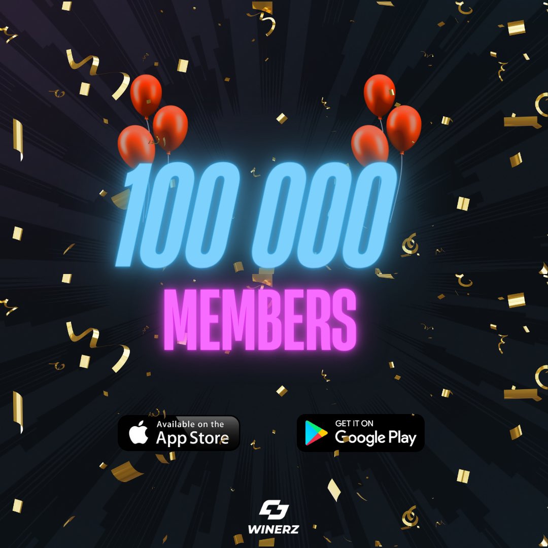 100 000 members. 2024 😋

#MobileApp #appmobile #freeapp #app #application #applestore #googleplaystore