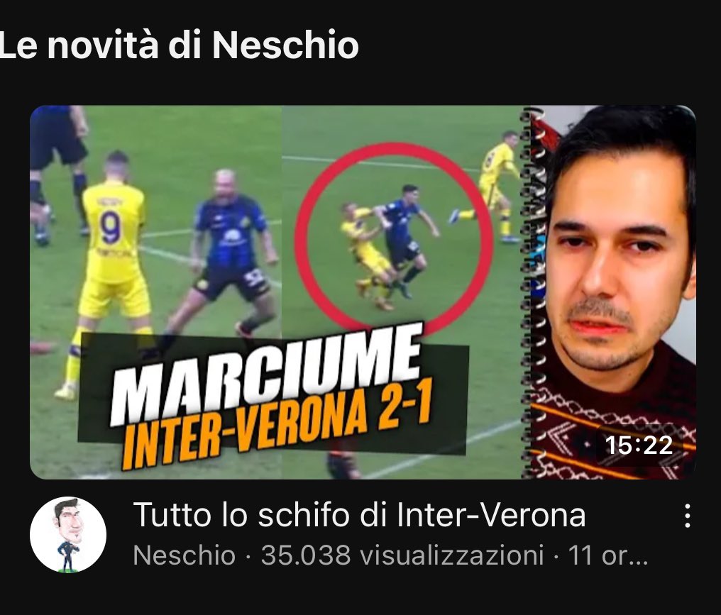 wamangituka95's tweet image. Potete dire quello che volete su #neschio, ma lui rimane un gran signore.
Chi lo paragona ad #avsim, fa ridere
#InterHellasVerona #SalernitanaJuve