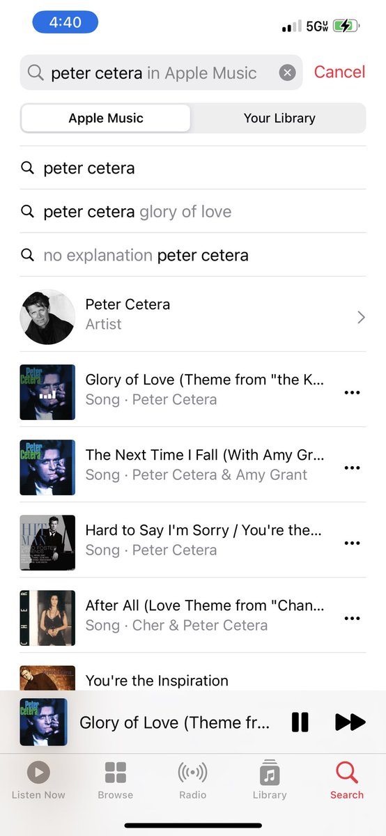 Peter Cetera appreciation post