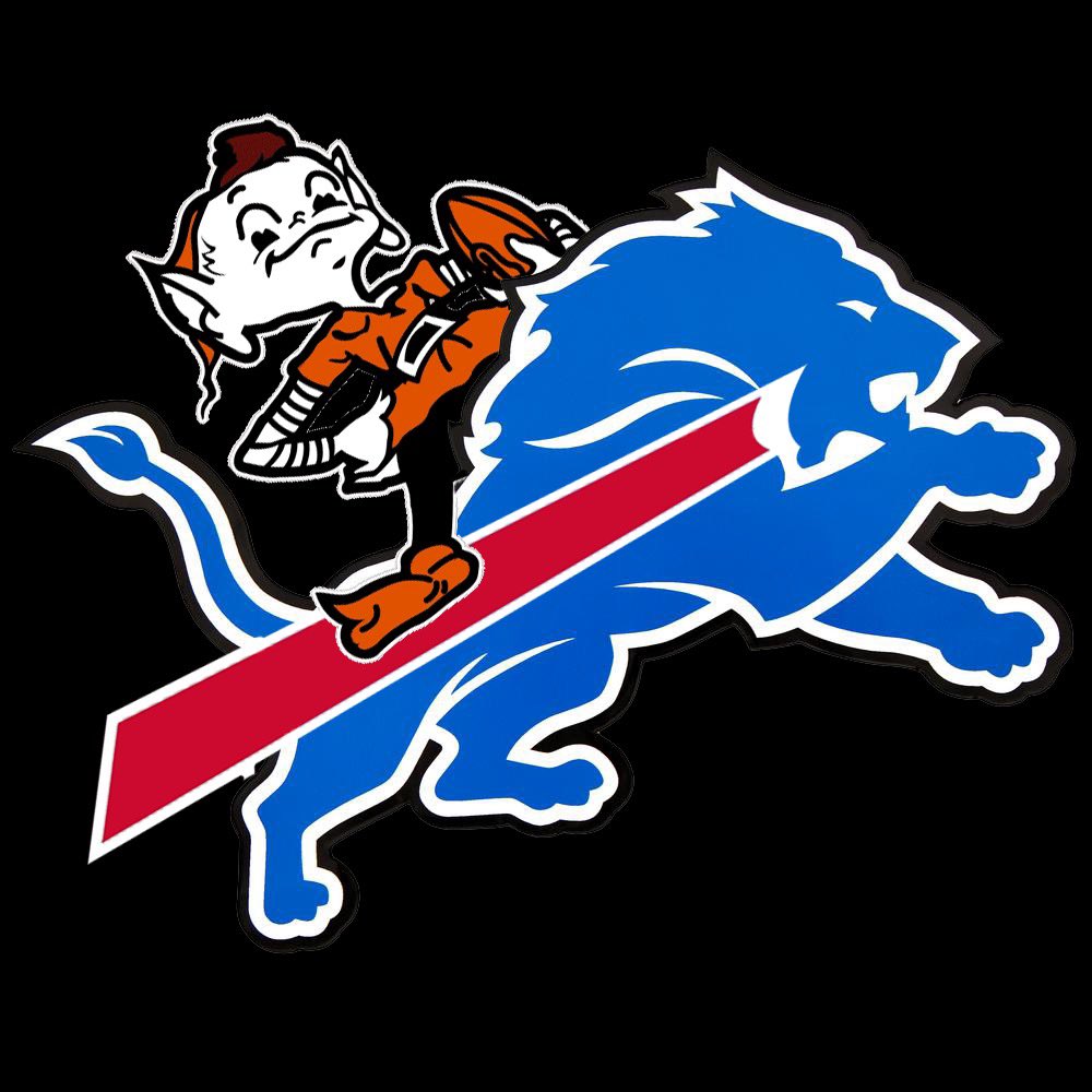 For the first time in NFL history, all three Lake Erie teams (#Bills, #Browns, and #Lions) have made the playoffs in the same season