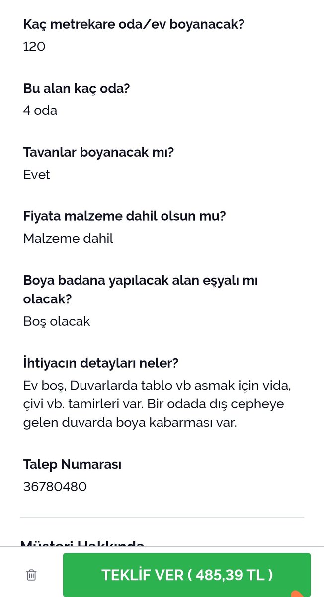 KyKerem38's tweet photo. @armutcom Bu neye göre nasıl belirleniyor anlamış değilim bu kadar teklif verme ücreti mi olur https://t.co/0GSNk4j0LX