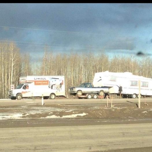 Still room for a boat behind the 5th wheel