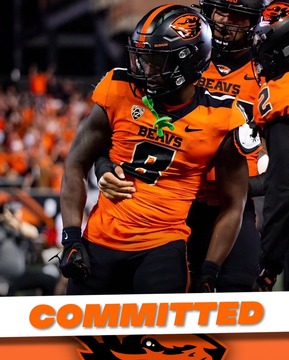 beavs_report's tweet photo. HEEEES BAAAAACK!!! Ole Miss RB Jam Griffin has transferred back to Oregon State!! 

Jam, who is also a former Georgia Tech RB and 4⭐️ out of HS, rushed for 488yds and 4TDs in his 2022 season in Corvallis and is a BIG return for this already stacked RB room!! Welcome back Jam!!! #GoBeavs