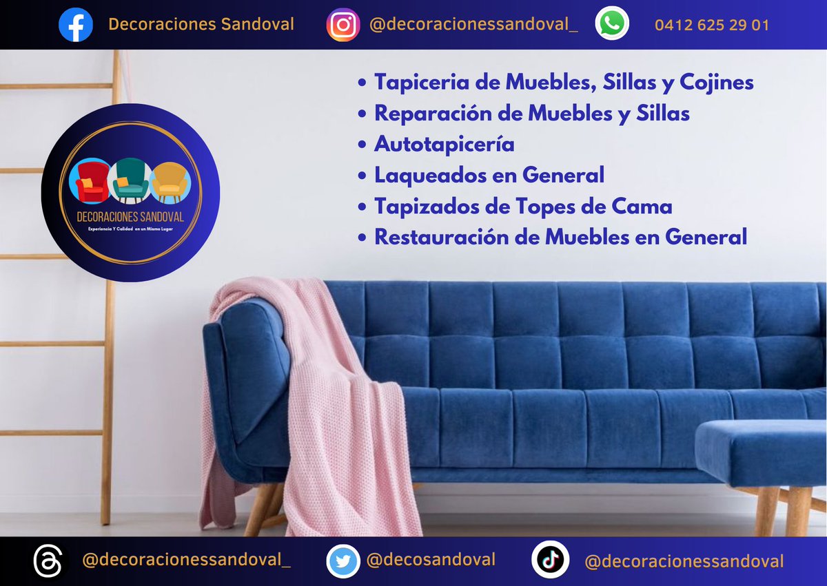 Iniciamos el 2024 con las mejores energías y motivados a seguir entregando día a día las mejores restauraciones para toda nuestra distinguida clientela. Somos Decoraciones Sandoval