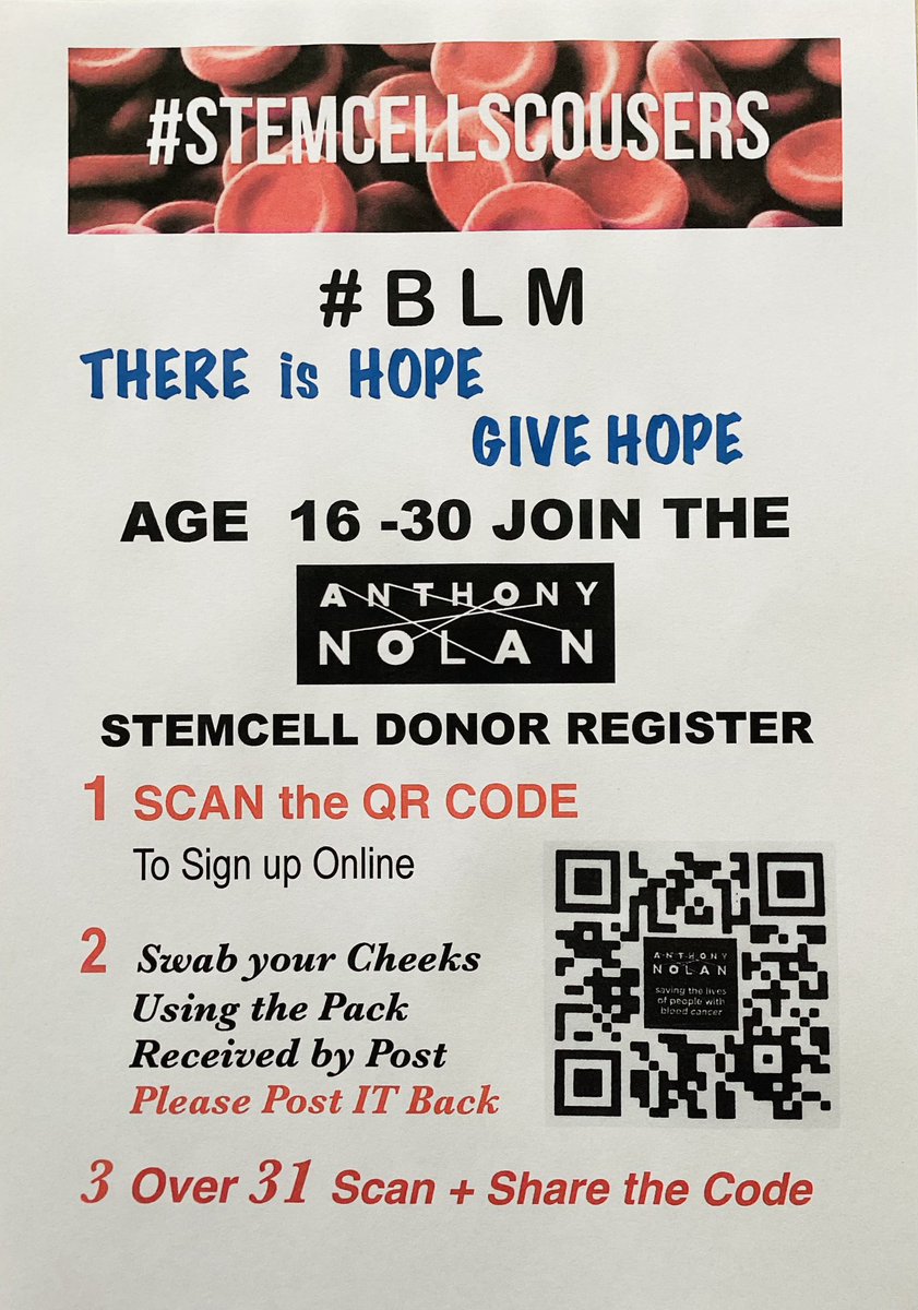 Want to be a #LifeSaver Come to The Belvedere Academy Sat 20th Jan 2 Find out #HOW and Sign up online @AnthonyNolan