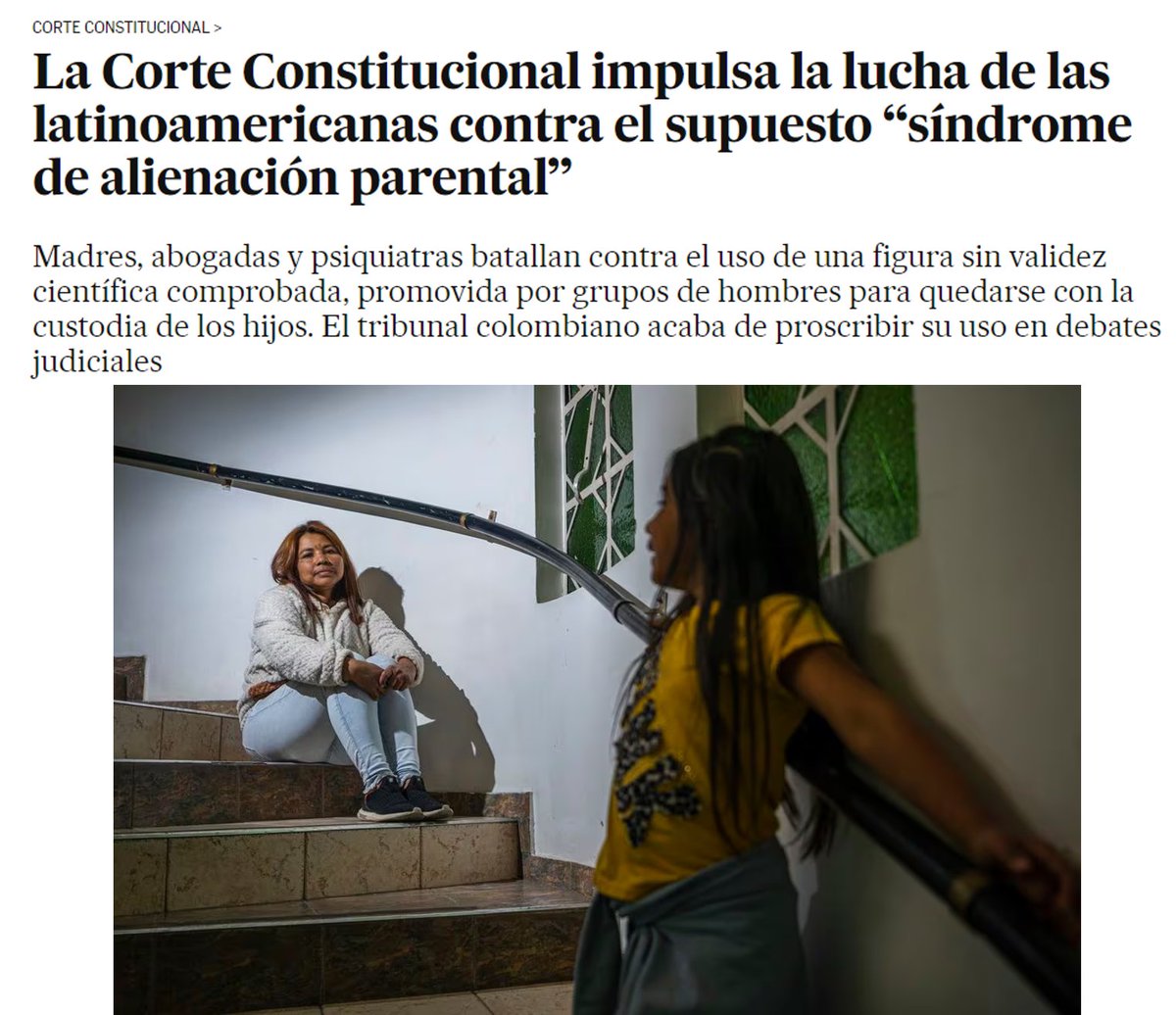 encuentrovvvi's tweet photo. ⚖️ Cada vez más países prohíben, en sus sistemas judiciales, el uso del #FalsoSAP.
👏🏽 Enhorabuena a nuestras hermanas colombianas. Seguiremos trabajando hasta que cada niña, niño o adolescente pueda iniciar su #CaminoACasa
Noticia completa 👉🏼 https://t.co/5drNZz2tDy https://t.co/v2lbxmgiUS