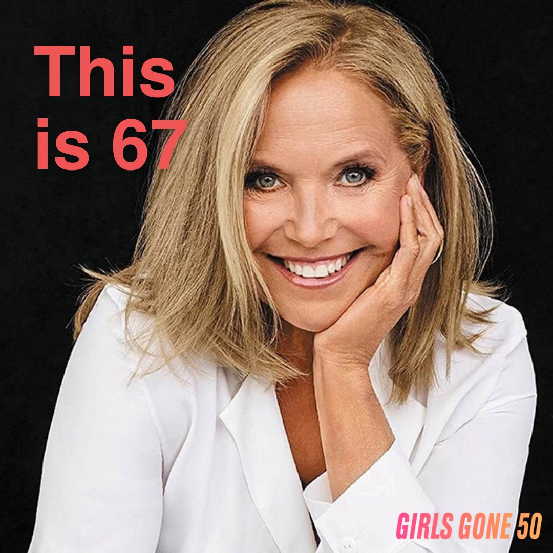 Glass ceiling-smashing journalist @katiecouric turns 67 today, and may we say she is aging like a fine wine? #Thisis67