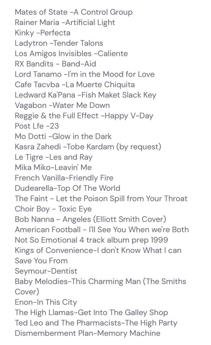 KLBPFM's tweet image. Sunday 2-4pm #ChannelZ with @djzibaz episode 115!
LIVE from the KLBP studio today, Jan. 7th, 2024.

Hear the archived show here:
mixcloud.com/DJZibaZ/channe…