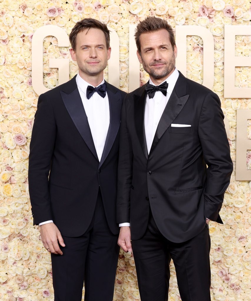 archivesuits's tweet image. 📷 The #Suits cast is here and they look amazing  #GoldenGlobes