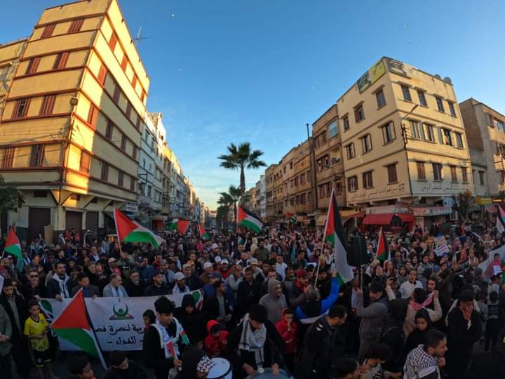 nosraorg's tweet photo. مسيرة حاشدة اليوم في حي الفداء بالدار البيضاء تنديدا باستمرار العدوان الصهيوني على غزة
#غزة_تُباد
#GazaGenocide https://t.co/snGgmcU4oT