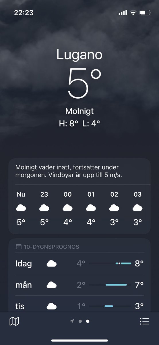 Varmt och skönt 😁