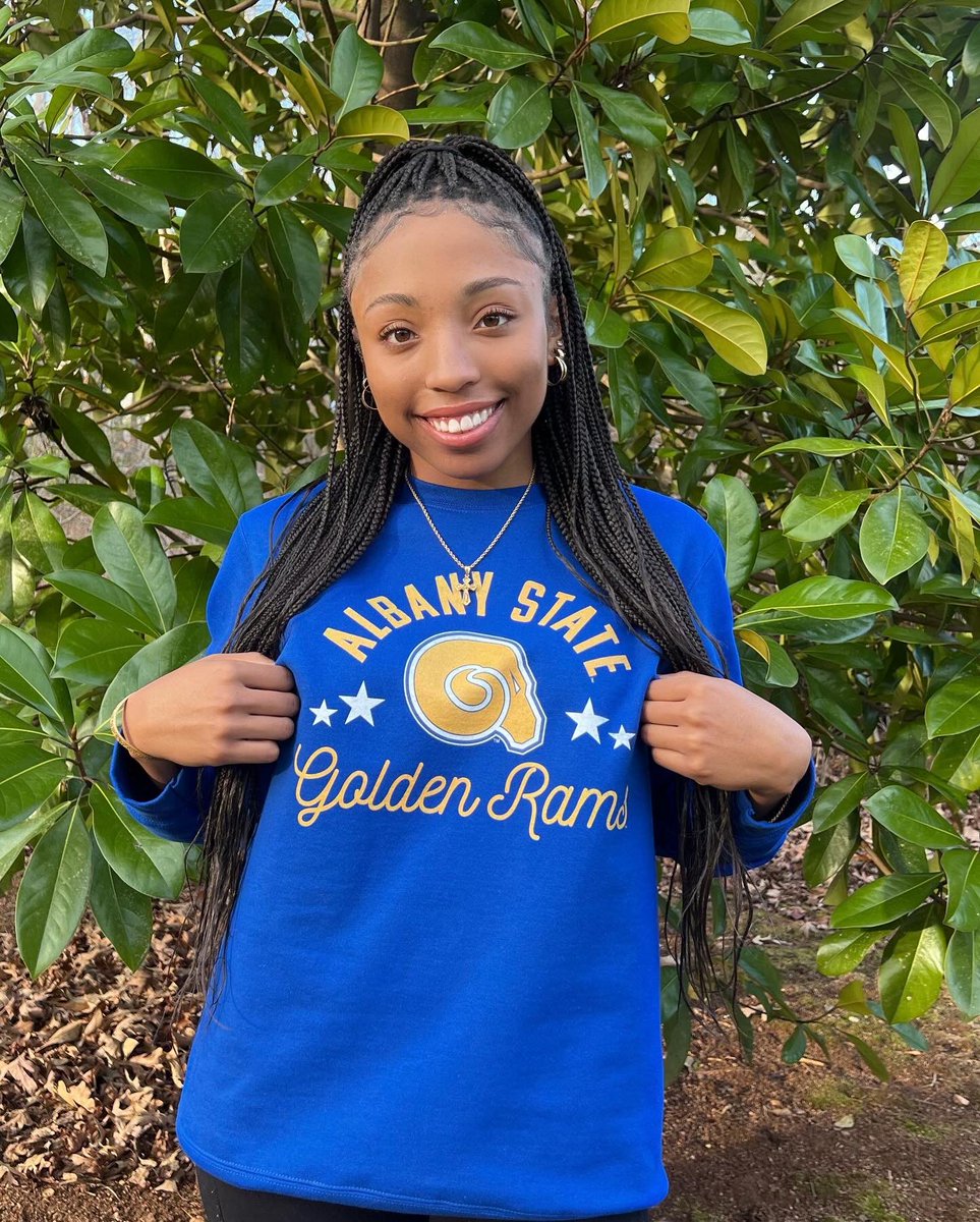 I am excited to announce my commitment to Albany State University where I will further my basketball and academic career. I want to thank my parents, coaches, and teammates for supporting me throughout these years. #GoRams 💛💙