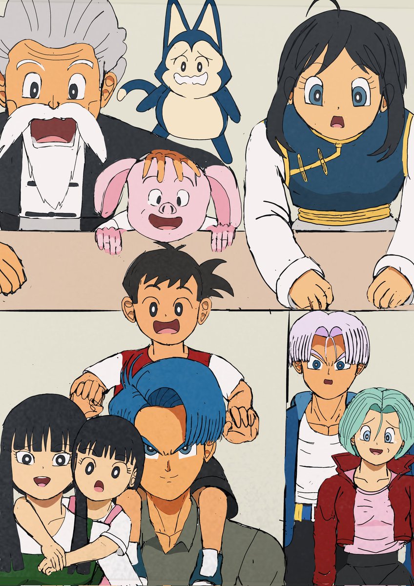 Hope_Briefs's tweet photo. Reunion 30 years overdue
The 25th Tenkaichi Budokai of Future Timeline
Future Goku X Future Chichi
DBS Future Trunks: "That energy, there's no doubt about it, it's Goku, alright."
#Trumai #HopeBriefs #Chichi #FutureChichi #Goku #Bulma #イラスト #ドラゴンボール https://t.co/H8Lt7munOf