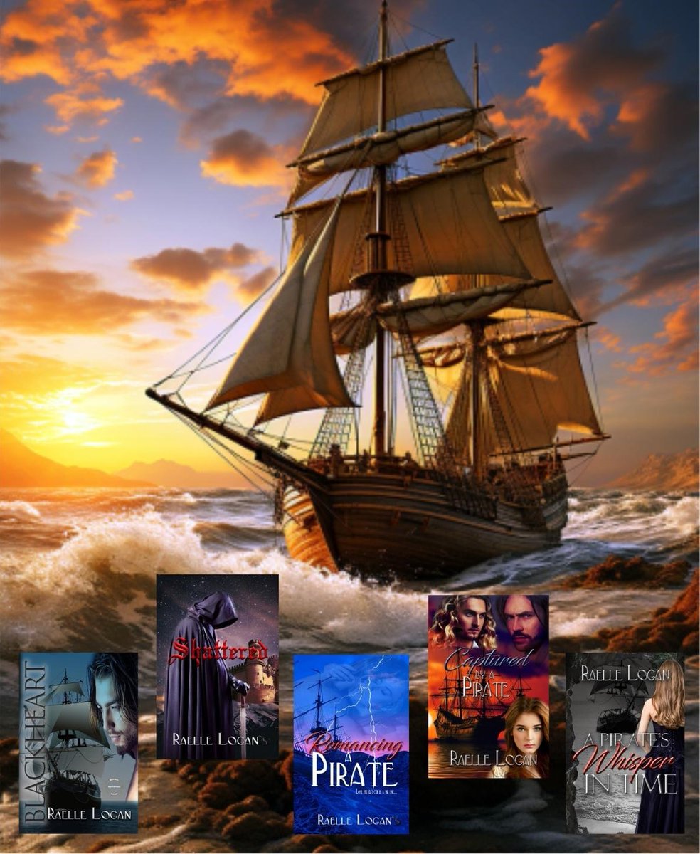 Love a Scorching Hot Pirate, a Feisty Beauty, Steamy Romance, Twists, Turns, Secrets and Lies, Sword fights, Revenge and Dangerous High Seas Adventure? #book #books #romance #BookLover #booktwitter #bookrecommendations #HistoricalFiction #historicalromance amazon.com/author/raellel…