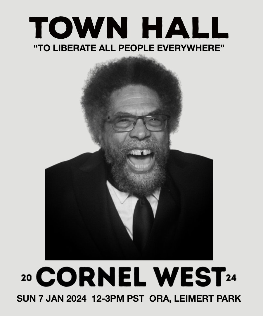 dericko12's tweet photo. Currently watching/istening to @CornelWest's "To Liberate All People Everywhere" Town Hall address on TikTok LIVE. I commend this OG for taking on this presidential run!

More blk leaders should follow suit! 😤

#CornelWest #CornelWest2024 #NowPlaying #NowWatching #Panafrican https://t.co/6P0P4VIJBt