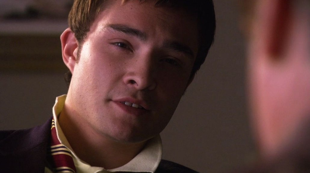 "three words, eight letters" or "I'm chuck bass"?