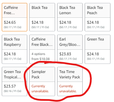nirradical's tweet image. Hey @Zevia will you ever bring back the variety packs on Amazon? They've been "Currently unavailable" for what seems like much longer than "currently". What gives?