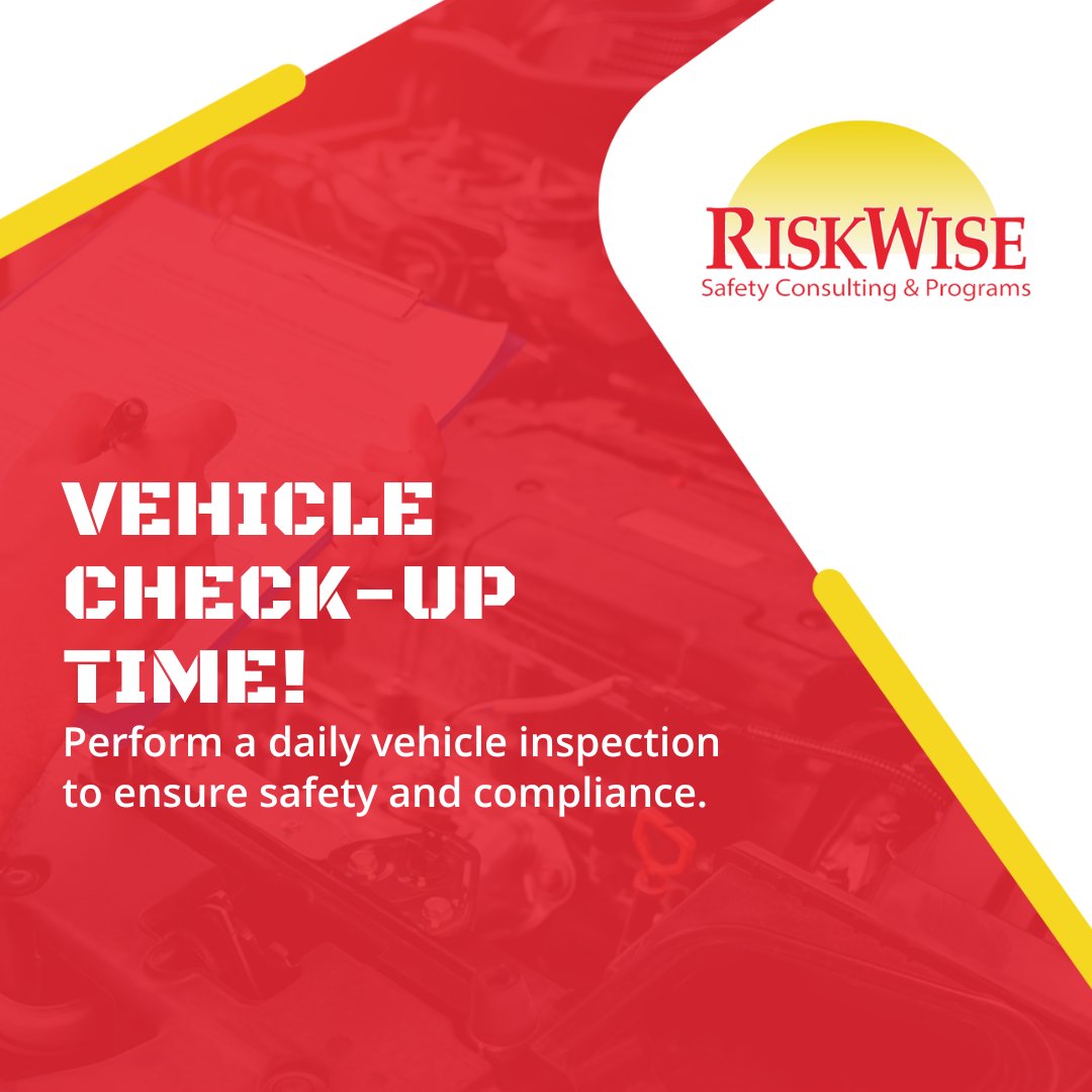 A safe vehicle means a safe journey. 🚛🔎 #WiseUpWednesday #SafetyTipOfTheWeek #VehicleInspection #FleetSafety #RiskWiseSafety