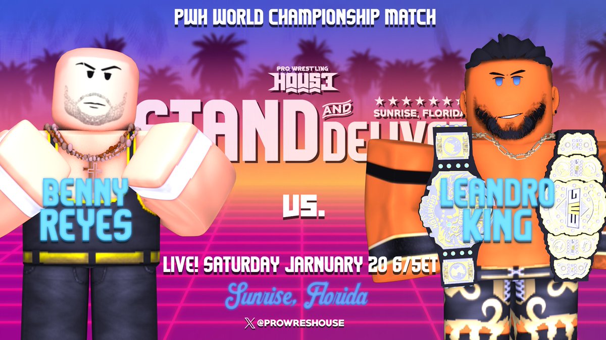 Pro Wrestling House™ ❁ tweet media