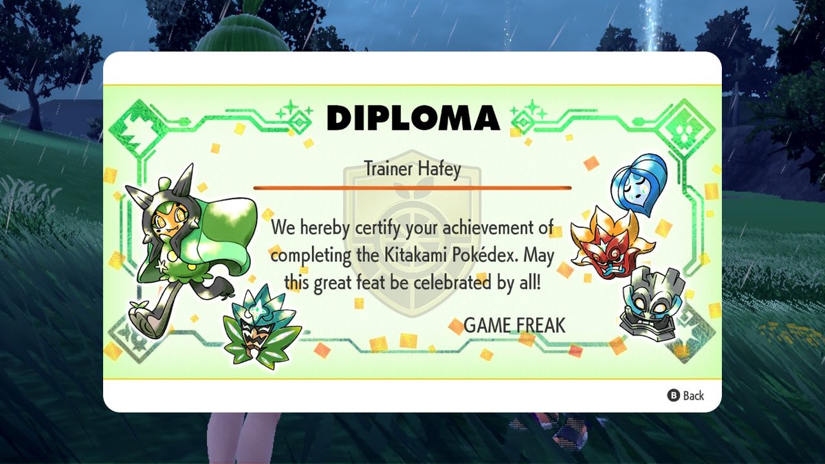 TheHafeinator's tweet photo. Finally  #PokemonScarletViolet #NintendoSwitch https://t.co/jj7A3xeXbL