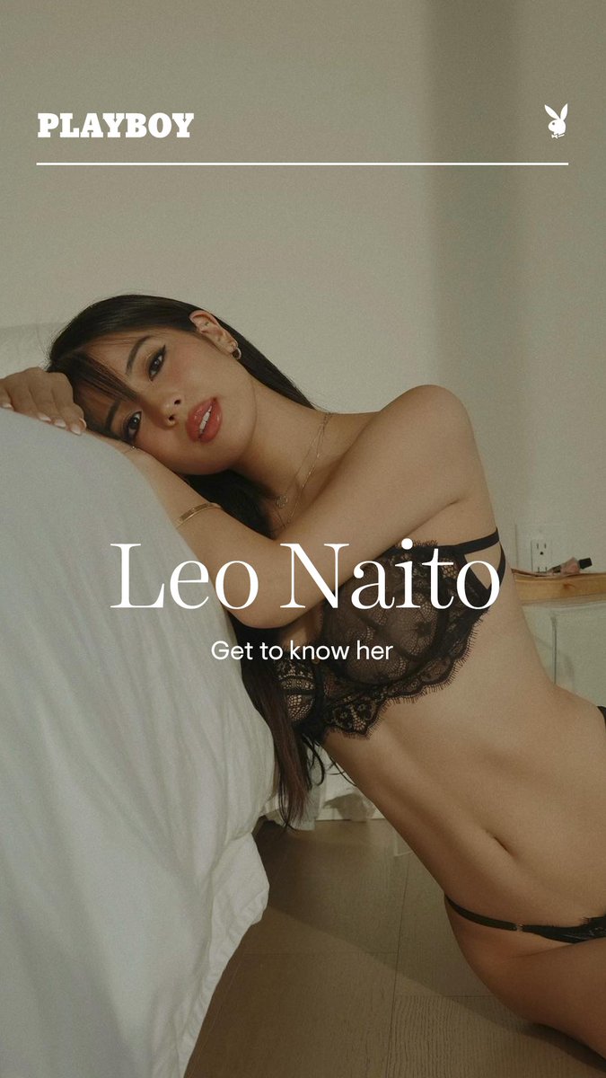 Say hi to LEO – only on Playboy: ply.by/9QZD4F