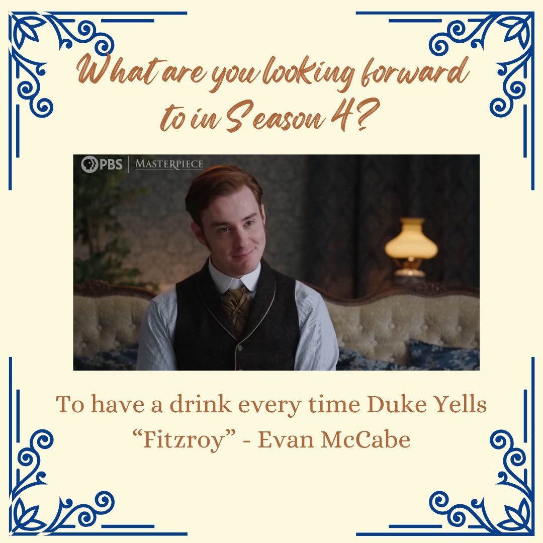 LynnyBright's tweet photo. 3) #scarleteer_podcast #MissScarletandtheDuke #missscarletpbs #cathybelton #evanmccabe #stuartmartin https://t.co/0g8pY9BAvG