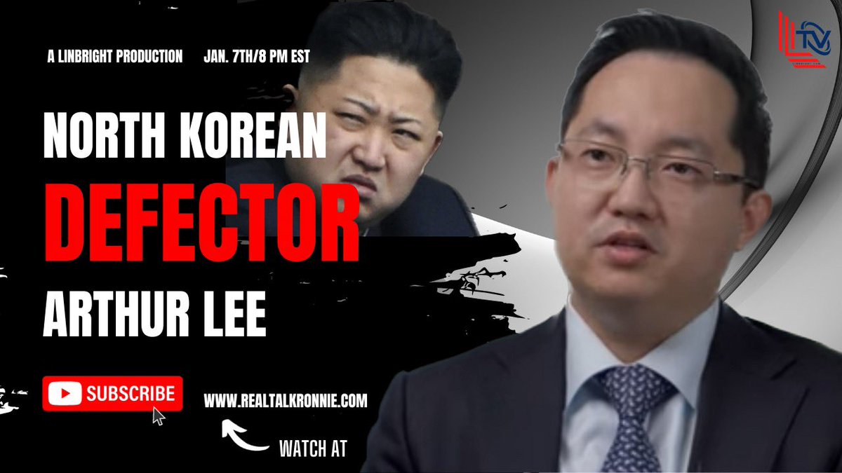 RonaldJosephLin's tweet image. SUNDAY @ 8:00 PM, “Real Talk With Ronnie” is BACK and it was worth the wait! Tonight, we have an exclusive interview with North Korean defector Arthur Lee.

Watch the show here or at RealTalkRonnie.com