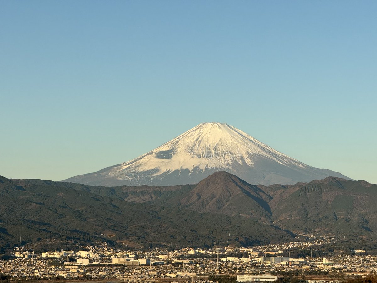 556map's tweet image. 今日の富士山