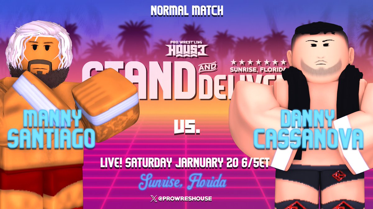 Pro Wrestling House™ ❁ tweet media