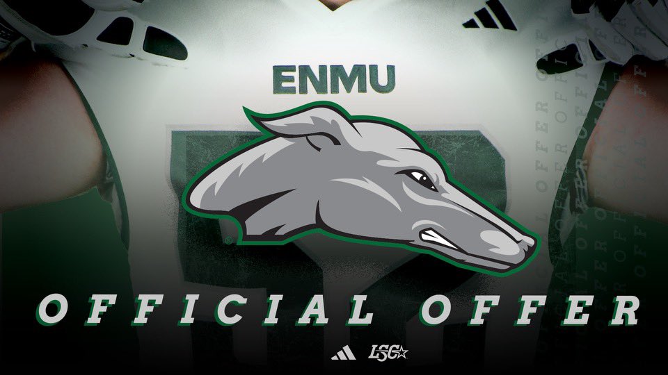 After a great conversation with @CoachMcKee_ I’m blessed to receive an offer from @ENMUFootball 
@JayMustangFB @garygutierrez68