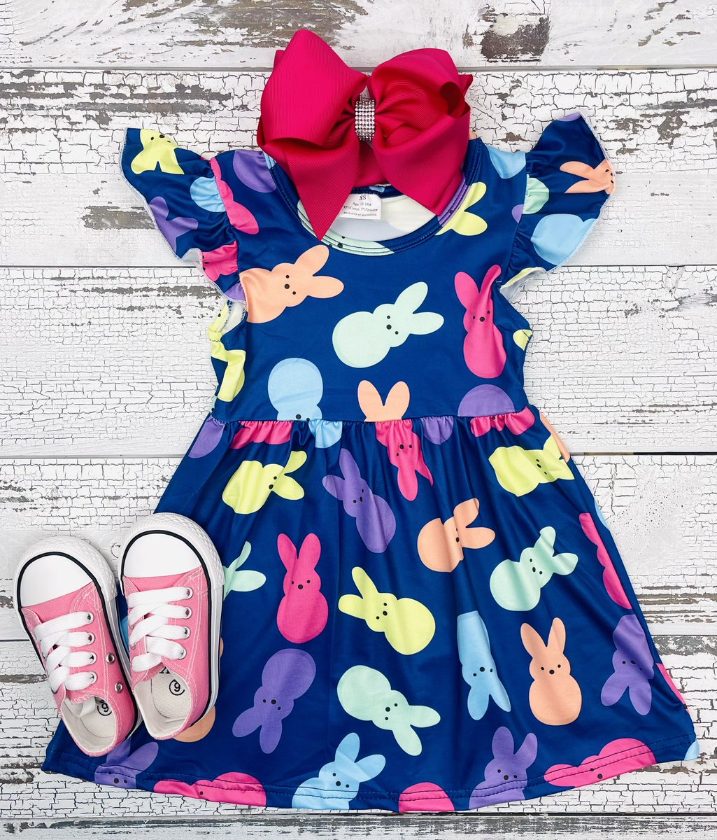 HCK_Clothing's tweet photo. 💸💸HCK Deal of the Day!💸💸
🐰Peeps Easter Dress $7.99!! TODAY ONLY!🐰SHIPS Same/Next Day M-F!!!📲 https://t.co/H9GWhNUZC2

📦 Same/Next Day Shipping M-F!
💸We accept Sezzle, AfterPay, Shop Pay, and Credit Card!💳
Like, Follow and Share our page! 🎀 https://t.co/vCOhmfXIx7