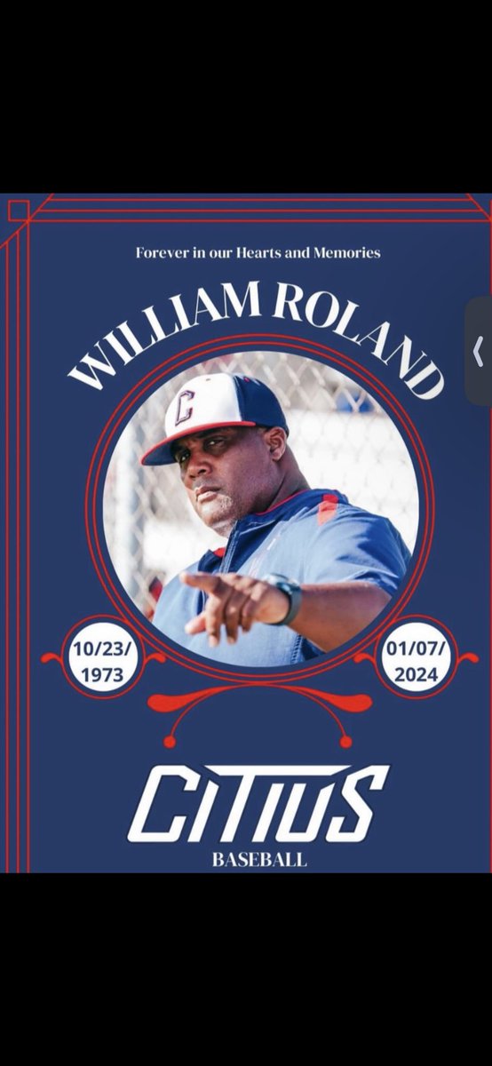 From our South Texas/Coastal Bend Baseball family we send our prayers and deepest condolences to Will Roland & his family at this time. He had a big impact on many ballplayers around the area. Rest easy coach 🙏⚾️🙏 #Citius #WeDontGetTired