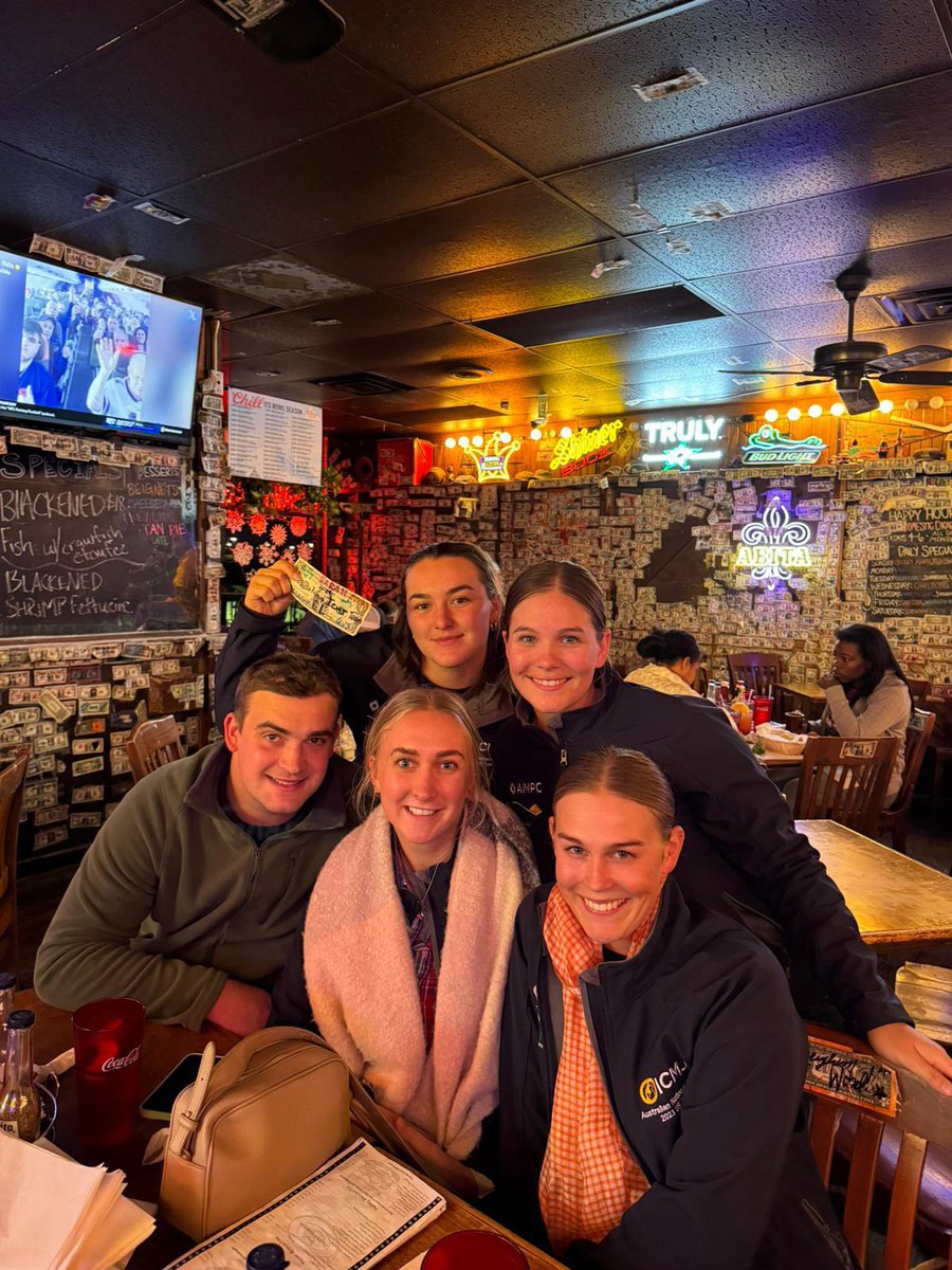 ausmeatjudging's tweet photo. A few snaps from the Australian ICMJ team’s first few days touring the industry in the US! 📸
#meatjudging #icmj #icmjustour
@Cargill https://t.co/aNMFCx1U8C