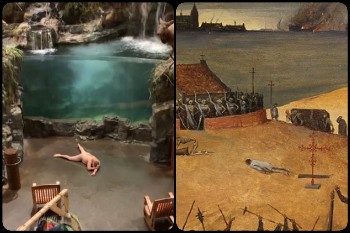 ArtButSports's tweet image. The Triumph of Death, by Pieter Bruegel the Elder, 1562