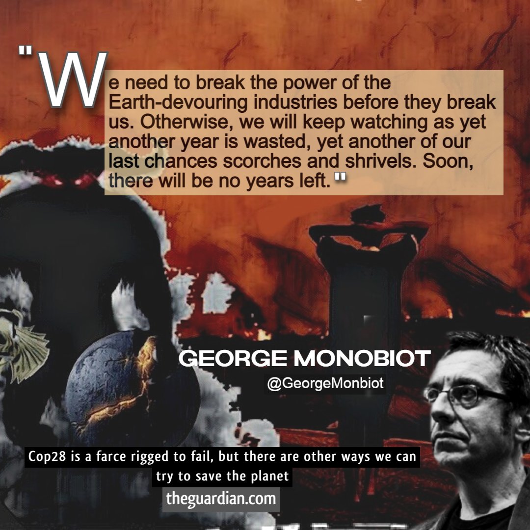 Monthly Album Drop December 2023 ➡️ibb.co/album/jyG2p5 'We need to break the power of the Earth-devouring industries before they break us' @GeorgeMonbiot Take my memes (hit link above) - pass them around - keep the narrative alive . #ClimateEmergency