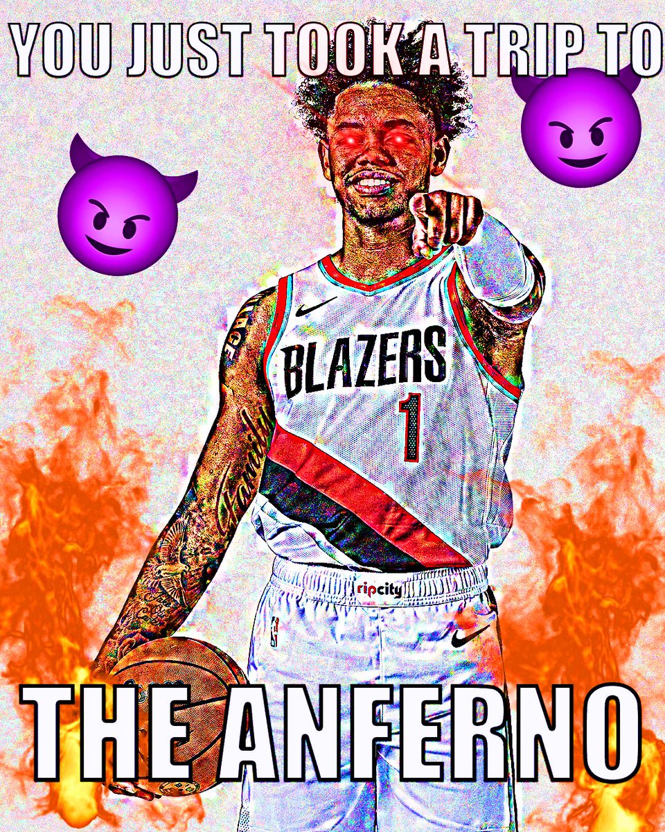 BLAZERS WIN!! 
BLAZERS WIN!!