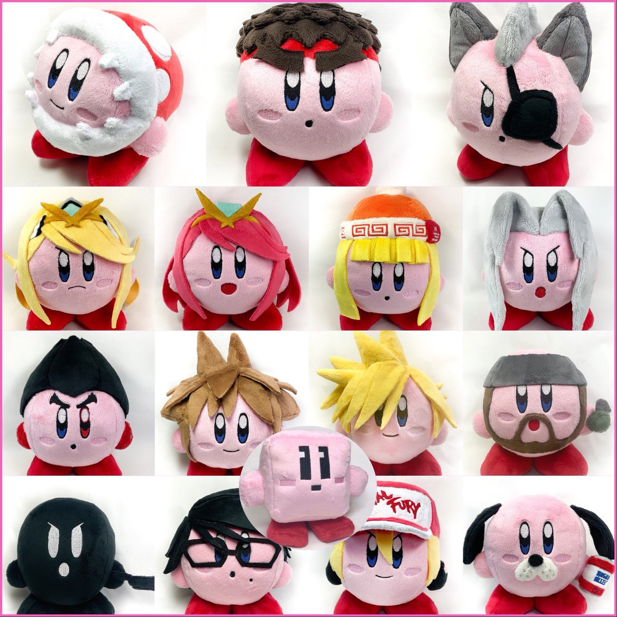 🎉 Giveaway 🎉 Doing a beginning of the year giveaway with 3 new Kirby designs. (Shop link below)
-Must be following &amp; retweet this post 
-Open to international followers
-1 random winner will be chosen on January 20th &amp; will get 1 Kirby of their choice.
*3 more designs coming