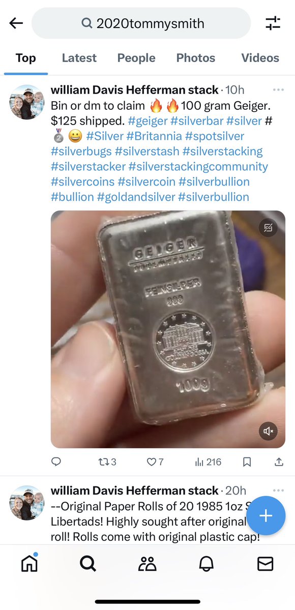 ASerialInvestor's tweet image. Scam Alert 🚨 ‼️ 🔔 

Be vigilant 

I don’t want anyone exchanging hard earned £ $ € ¥ for nothing.

I’m blocking these accounts…….look at the name search and actual account it’s different.

And they have blocked me.

Please Retweet 

Be careful #SilverStackers

#ScamAlert