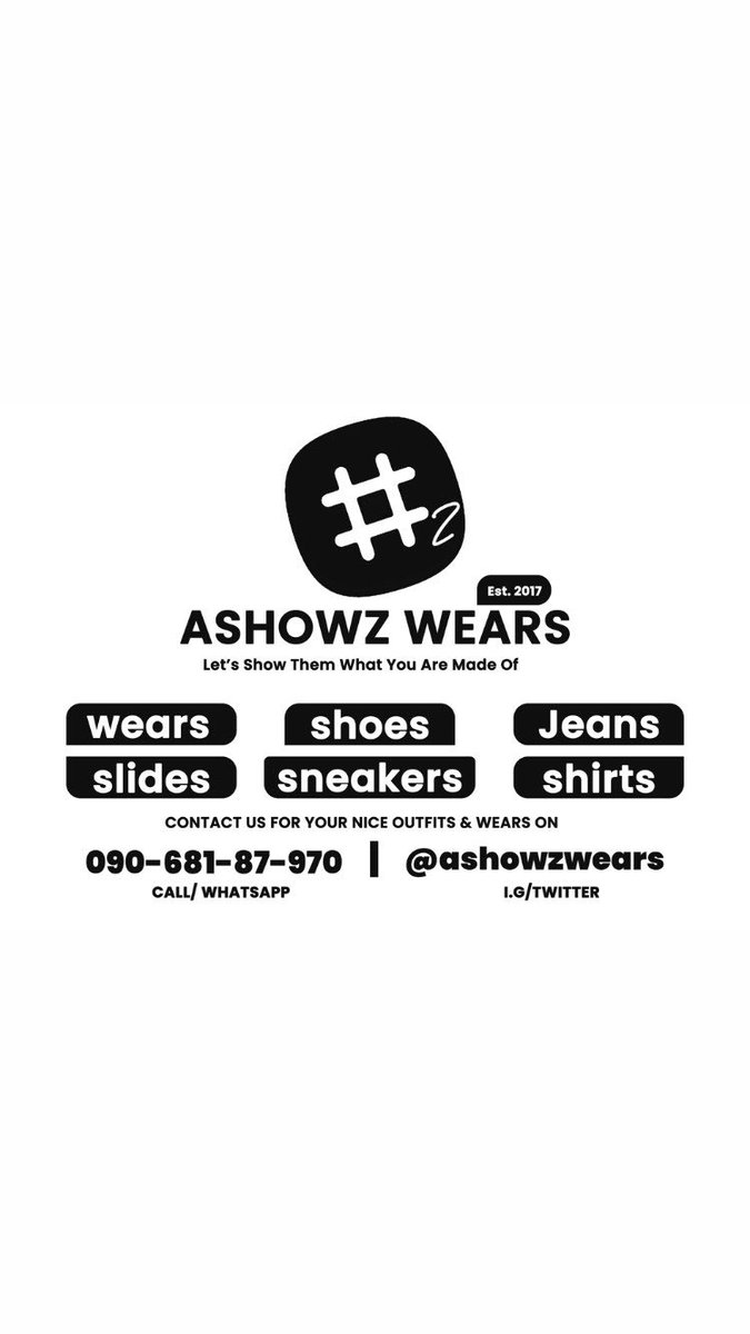 ashowzwears_'s tweet image. Got logged out of @ashowzwears ๐๐
Would be here for now.