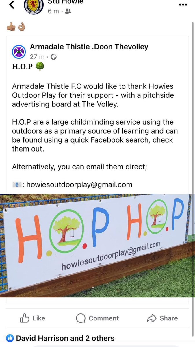 HOPHowies's tweet photo. Local community means everything to us. https://t.co/Lg14UUJYaD