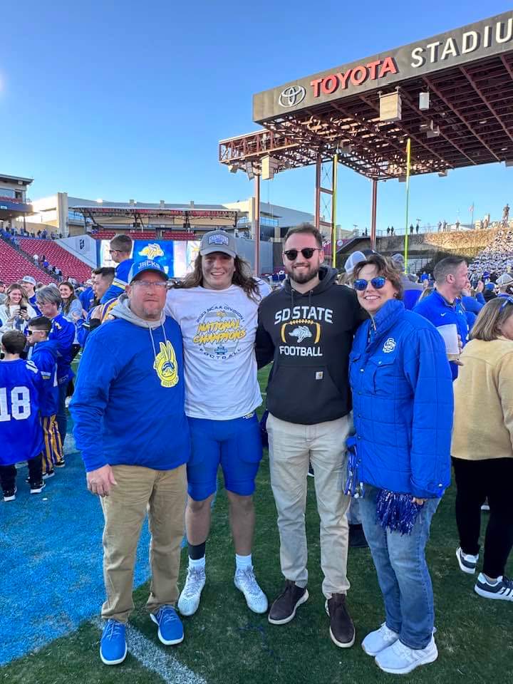 Congrats to <a href="/THEkevinbrenner/">Kevin Brenner</a> and the <a href="/GoJacksFB/">SDSU Football</a> on back to back National Championships. Proud of you Kev.
