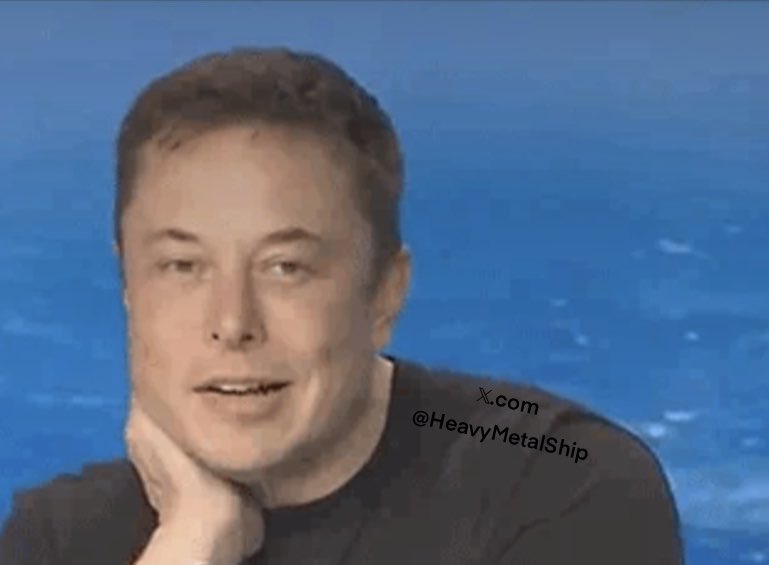 HeavyMetalShip's tweet image. Elon is day dreaming. 💭

What do y’all think he is day dreaming about? 🤔