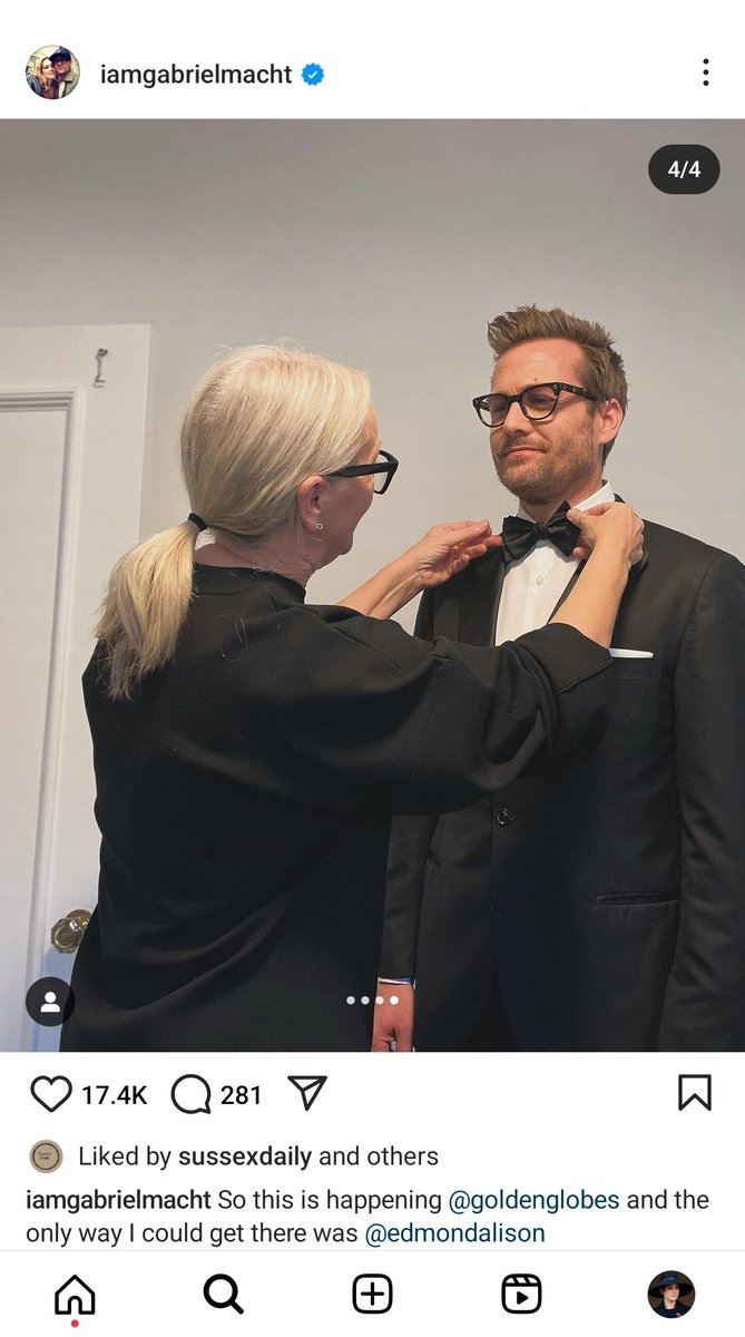 OMG my heart can't take all the excitement 😅 look at handsome #HarveySpector #GabrielMacht looking smooth for #GoldenGlobes2024

We need a #SuitsReunion asap I miss them all, every single one of them ❤ #SuitsFamily 🔥

#Suits 
#SuitsOnNetflix 
#GoldenGlobes