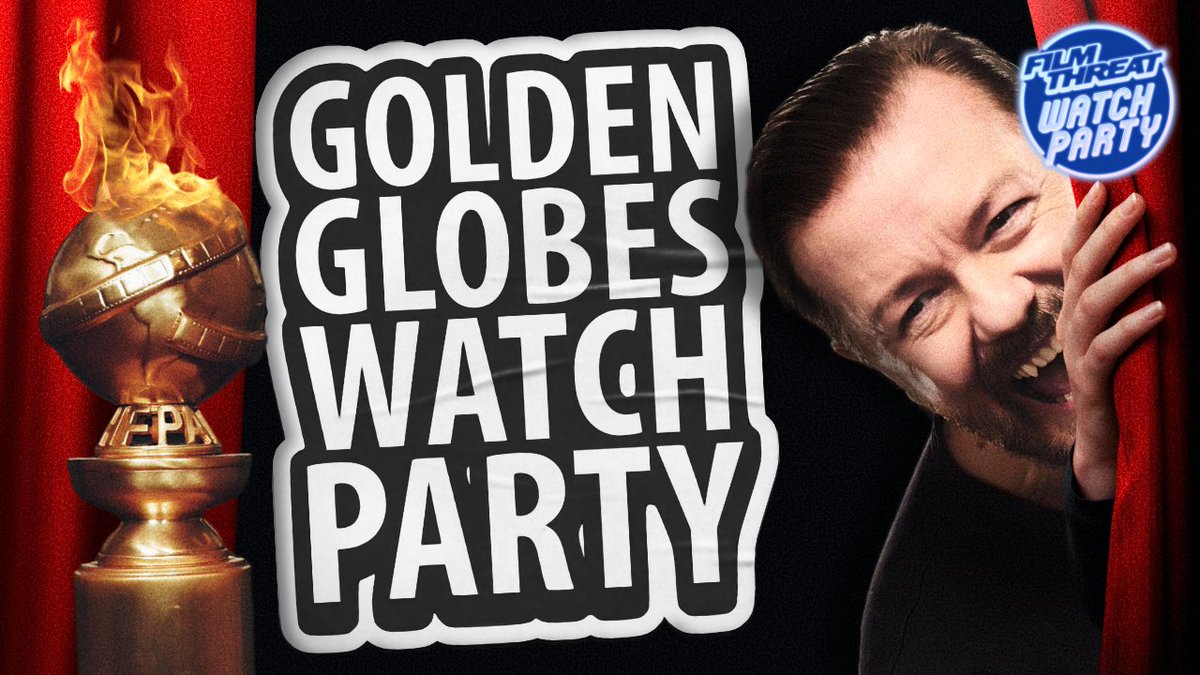 It's happening! @FilmThreat's annual Golden Globes Watch Party. Join us in the chat live now on YouTube. youtube.com/watch?v=0dNmYf… #FilmThreatWatchParty #GoldenGlobes #GoldenGlobes2024