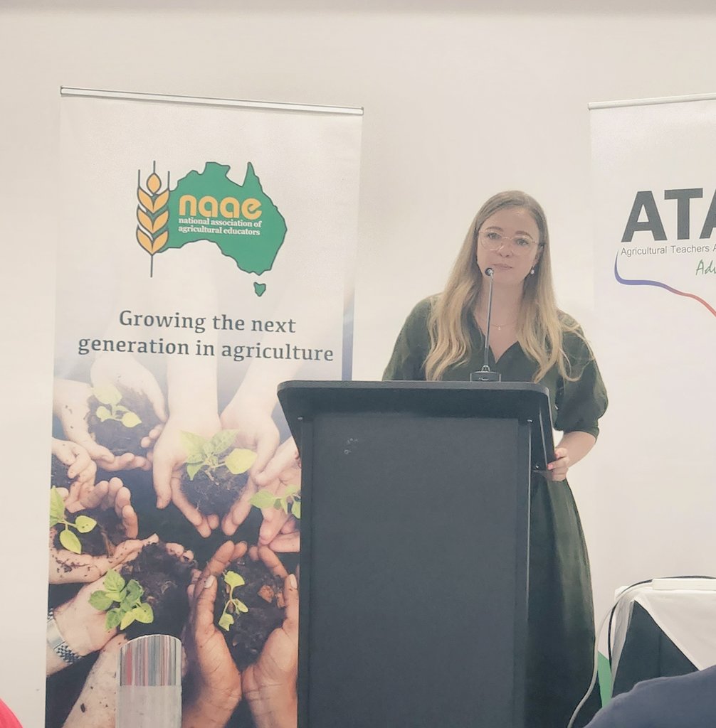 Aimee Snowden (@aksnowden) on Twitter photo "Problems are solved faster through collaboration, rather than in isolation", shares <a href="/karimelise/">Kari-Melise Moffat</a> at the National Agricultural Educators Conference in Victor Harbor. "Problems are solved faster through collaboration, rather than in isolation", shares <a href="/karimelise/">Kari-Melise Moffat</a> at the National Agricultural Educators Conference in Victor Harbor.