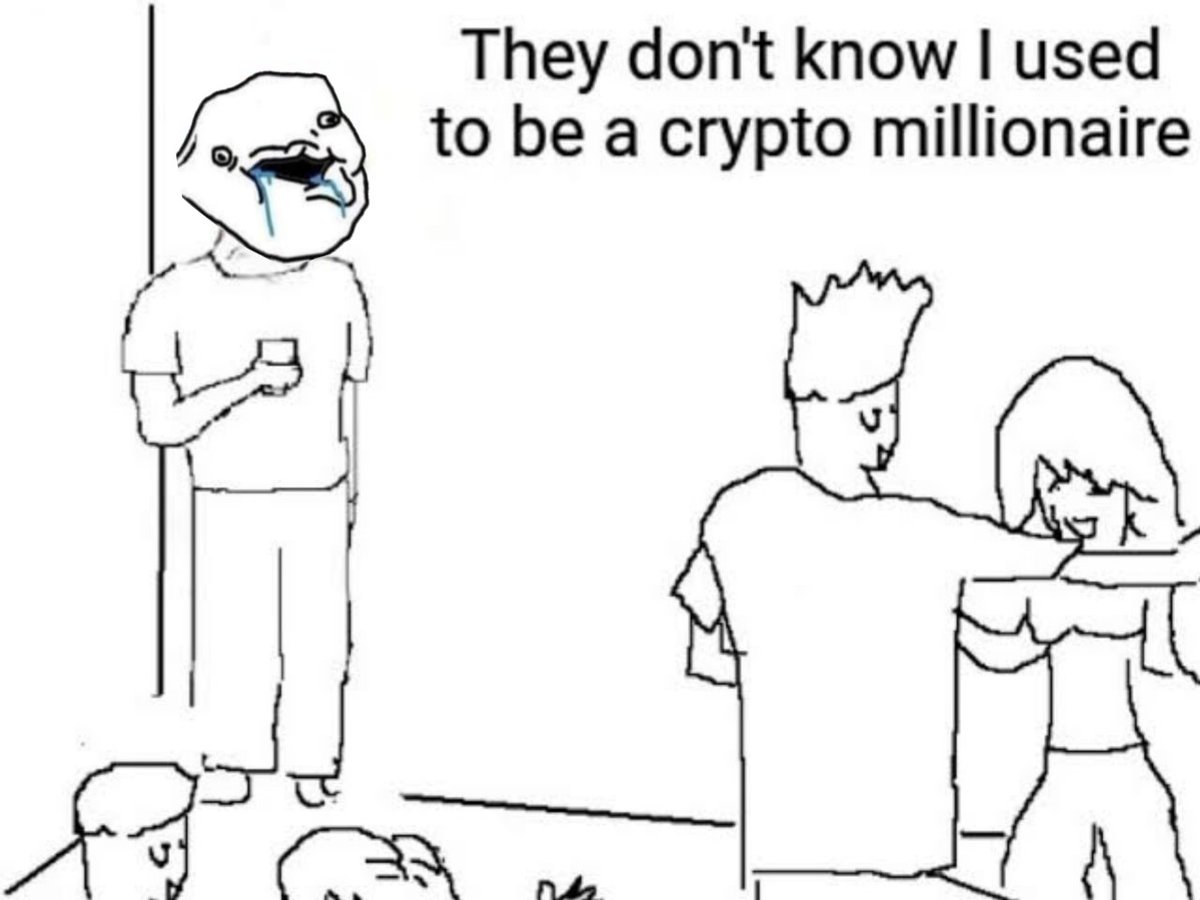 Dumbtokenonsol's tweet image. Personification of holders of $DUMB