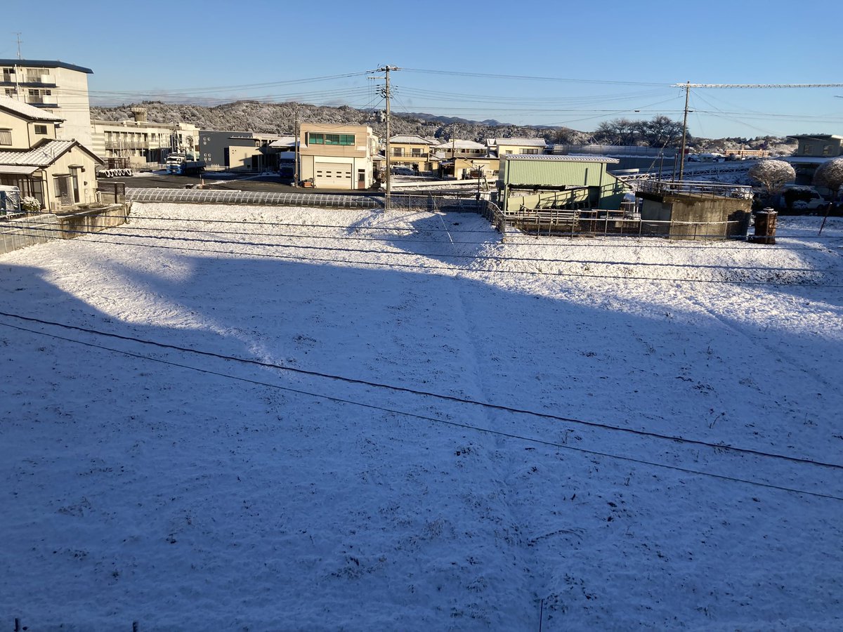 #雪情報 
おはようございます(*^^*)
雪がめちゃくちゃ積もってますね。
北陸は相当酷いんだろうなぁ……