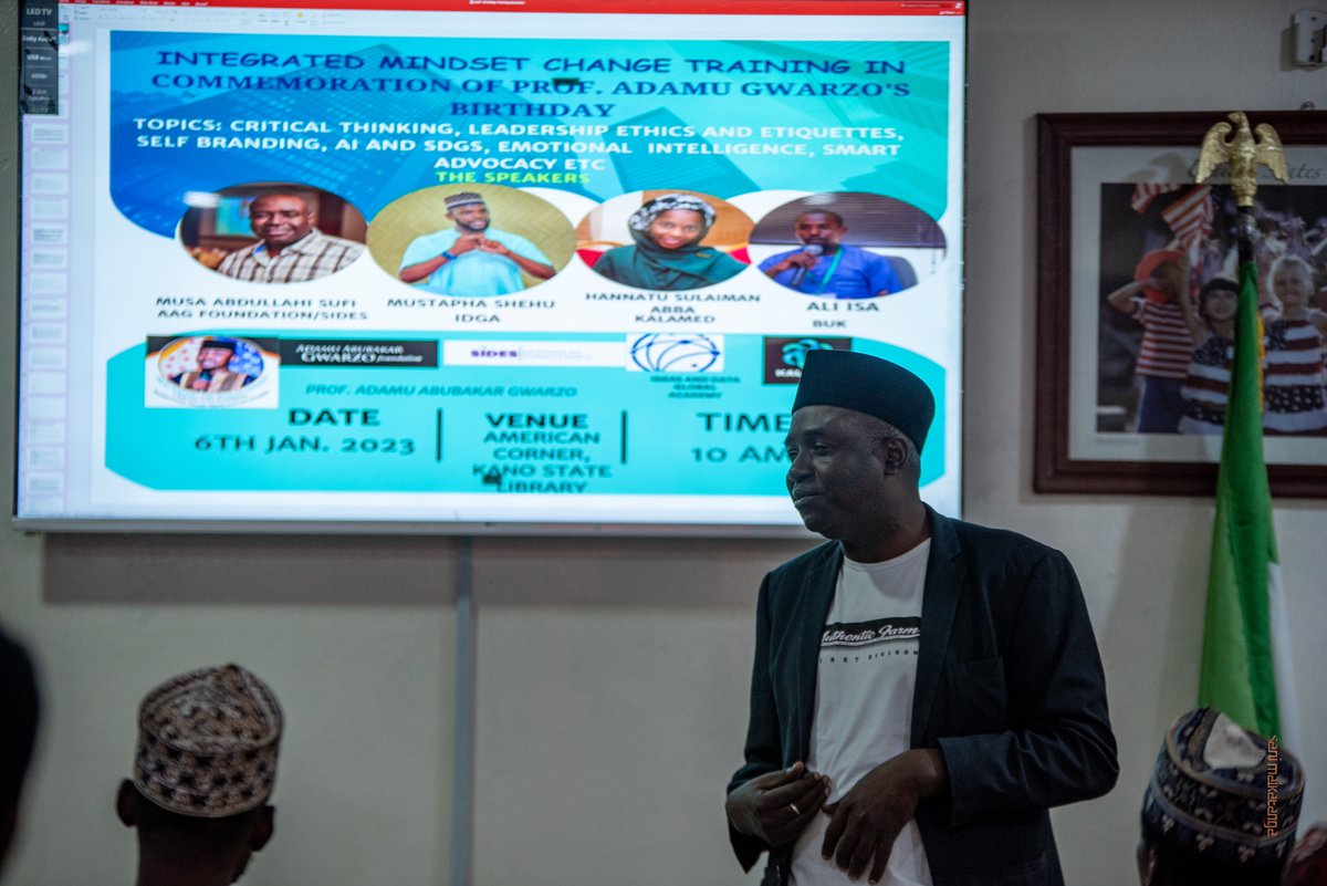 Great way to celebrate our founder and chairman of AAG Foundation, Professor Adamu Abubakar Gwarzo. Happy Birthday!